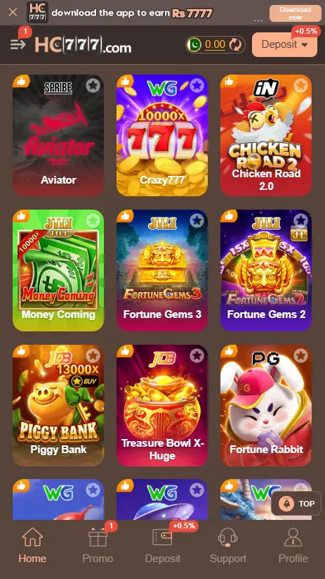 HC777 Game Download (Play & Win Real Money in Pakistan) 2 HC777 Game