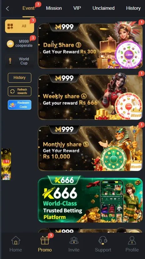 M999 Game APK Download Play & Win Real Money in Pakistan 3 m999 game apk