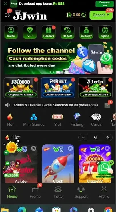 JJ Win Game Download APK Image
